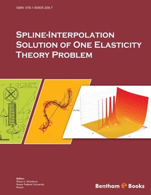 Spline-Interpolation Solution of One Elasticity Theory Problem 