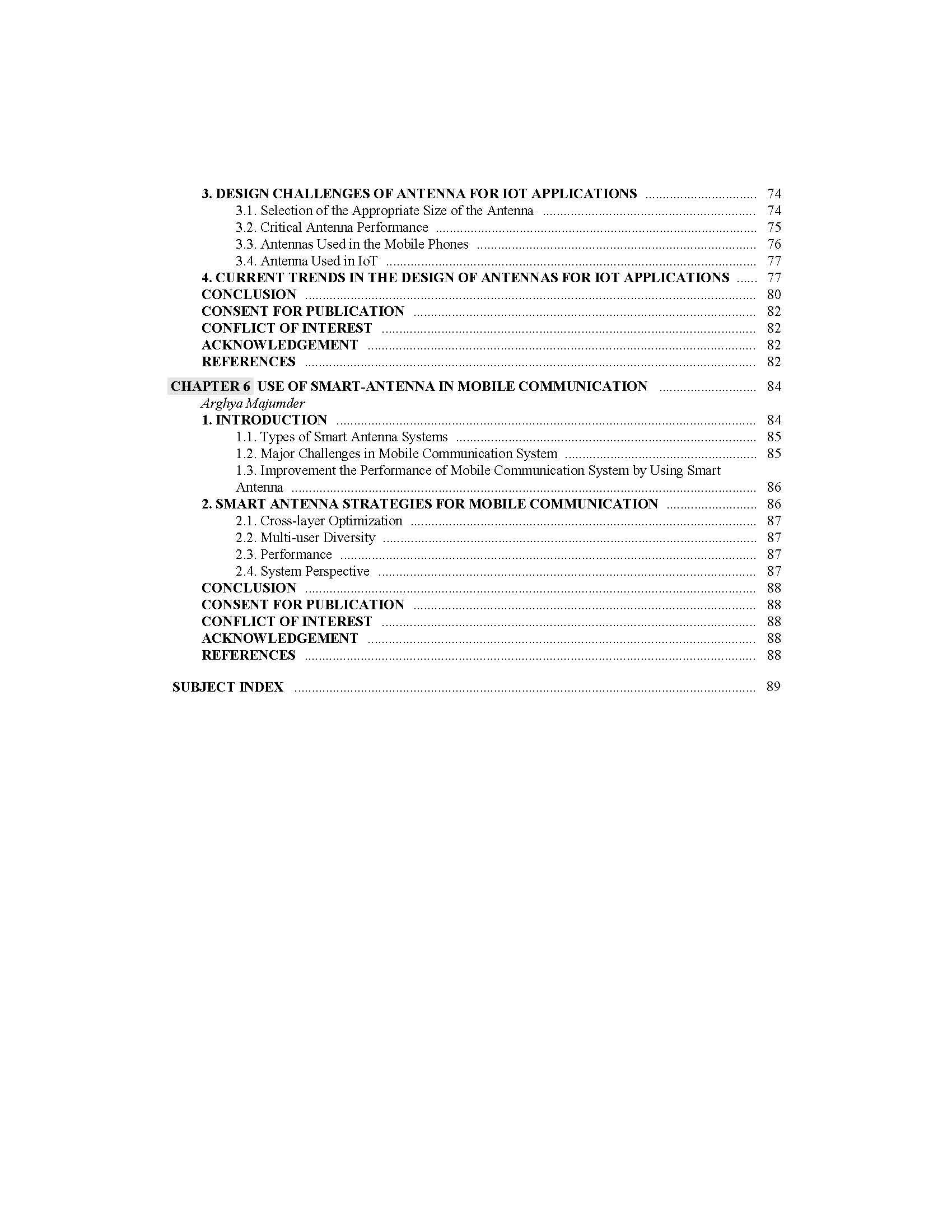 Antenna Sample Smart Antennas: Recent Trends in Design and Applications