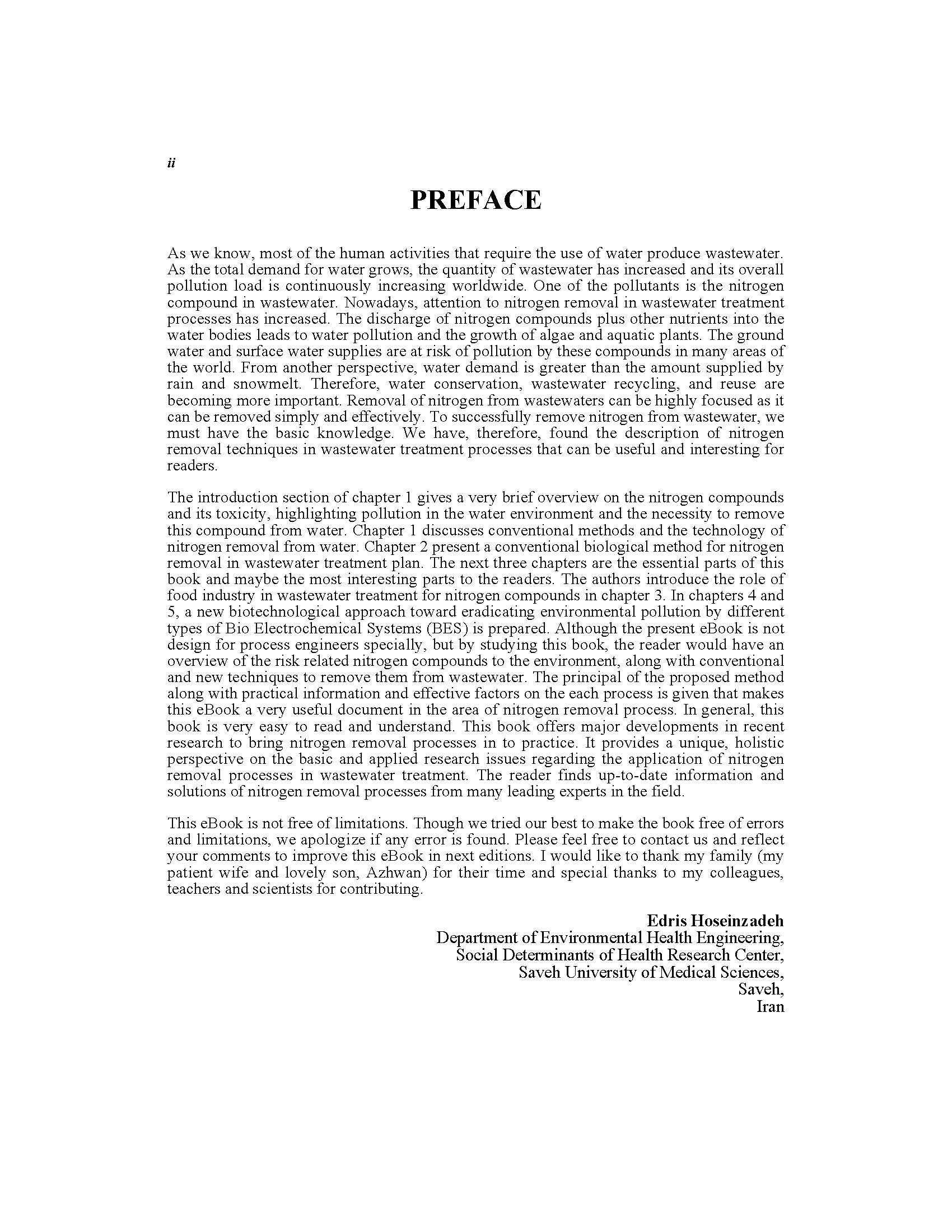 preface doctoral thesis