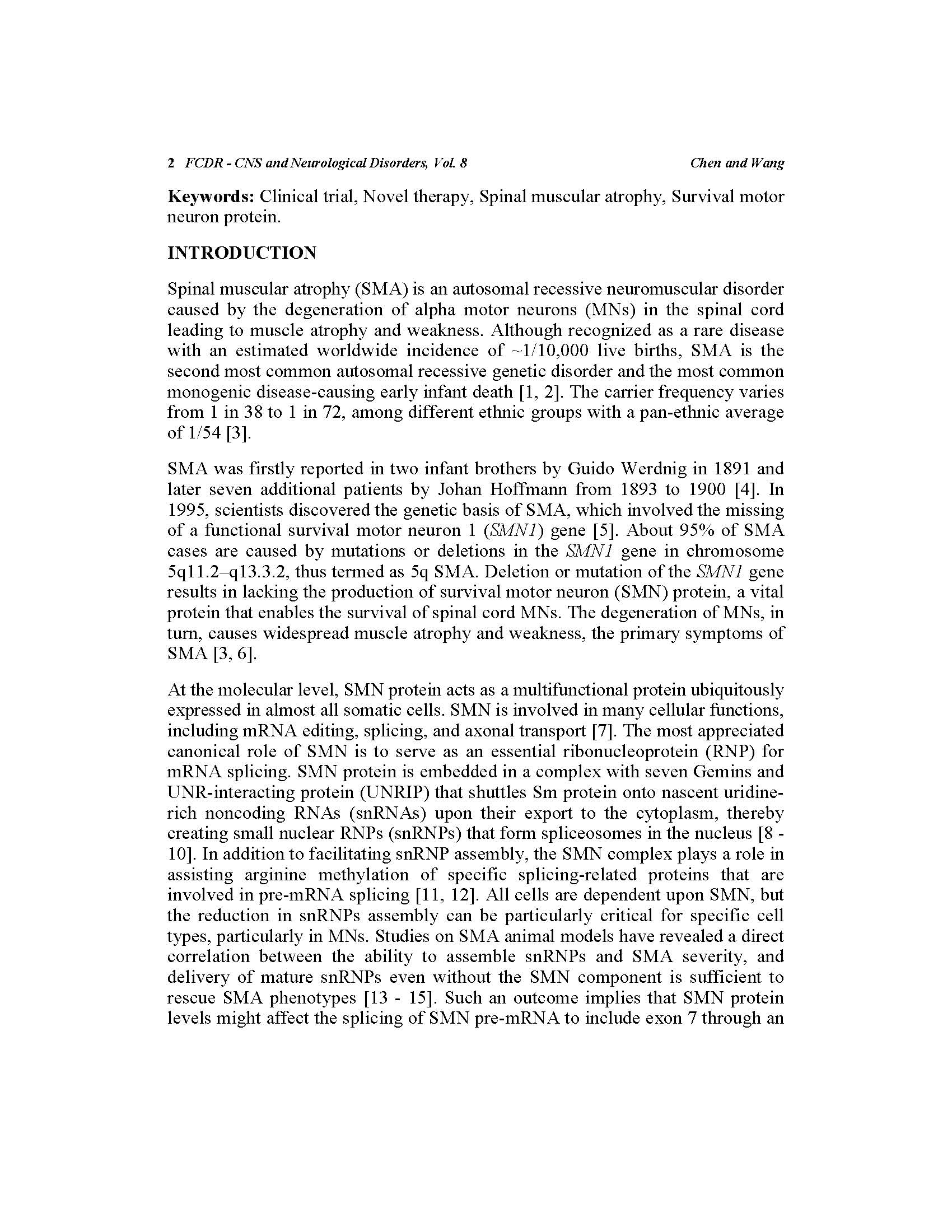 Frontiers in Clinical Drug Research - CNS and Neurological Disorders