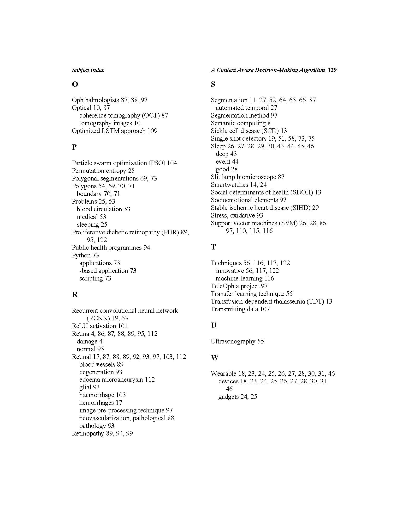 A Context Aware Decision- Making Algorithm for Human- Centric Analytics ...